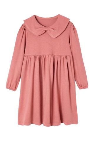 Vestido evasé - Rosa