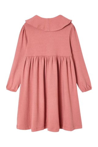 Vestido evasé - Rosa