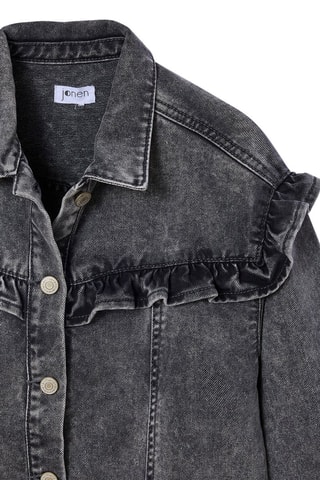 Vestido vaquero - Gris oscuro