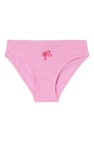 3 bragas Barbie - Rosa y blanco