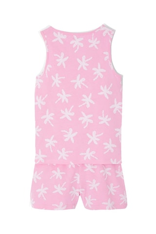 2 pijamas - Rosa y blanco