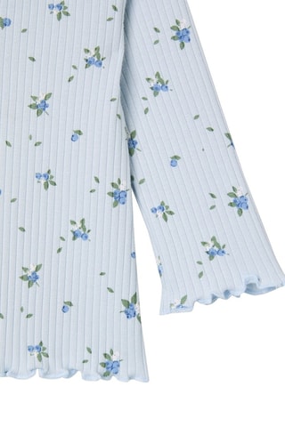 Camiseta de algodón orgánico - Celeste