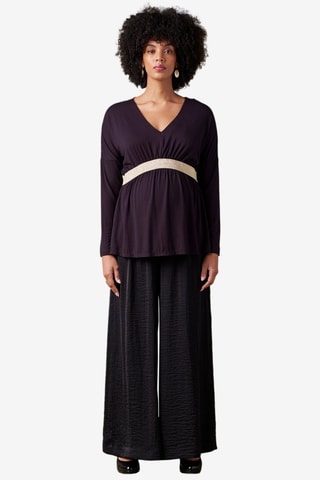 Blusa de premamá - Negro