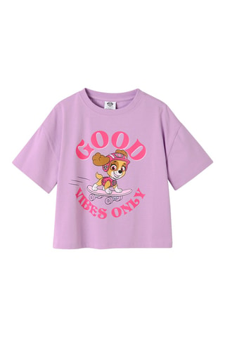 Camiseta Skye La Patrulla Canina - Violeta