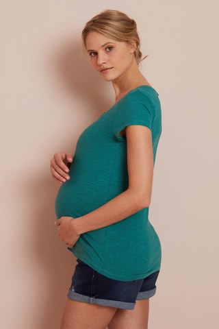 Camiseta de premamá - Verde oscuro