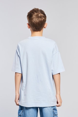2 camisetas - Celeste