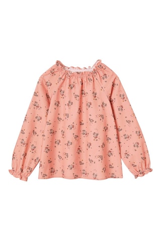Blusa de terciopelo - Rosa empolvado