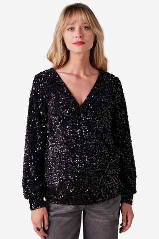 Blusa de premamá - Negro
