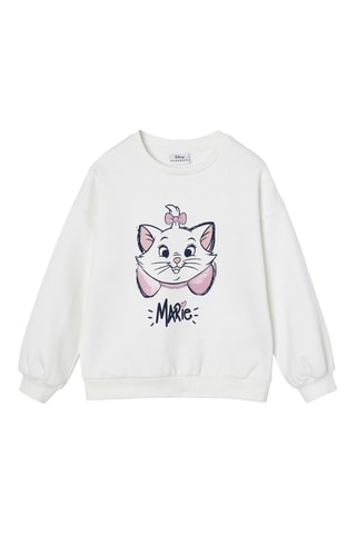 Sudadera Marie Los Aristogatos Disney - Crudo