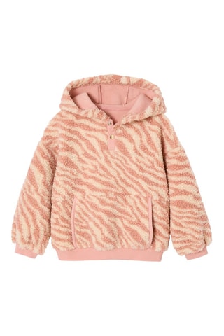 Sudadera con capucha - Rosa empolvado