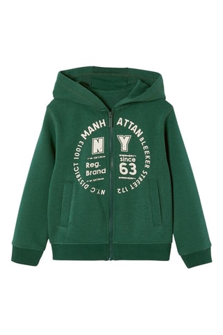 Sudadera con capucha - Verde abeto