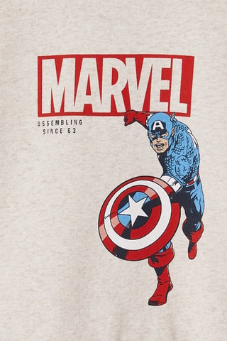 Sudadera Capitán América Los Vengadores Marvel - Beige