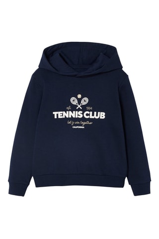 Sudadera con capucha y pantalón de chándal - Azul marino
