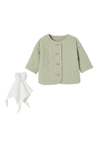 Chaqueta y doudou - Verde