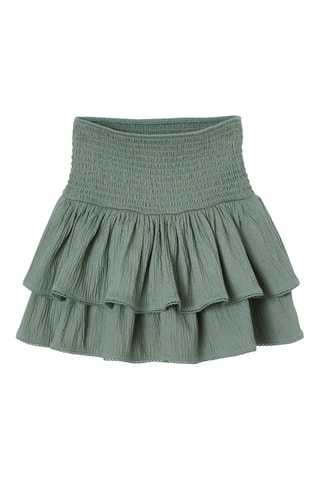 Falda avolantada - Verde
