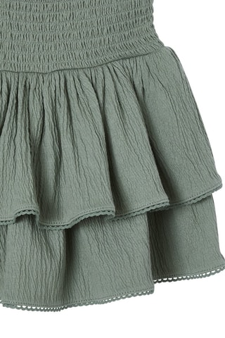 Falda avolantada - Verde