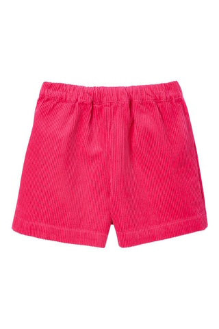 Falda pantalón de pana - Fucsia