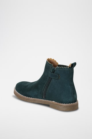 Botines de nobuk - Verde
