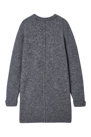 Vestido jersey - Gris oscuro jaspeado