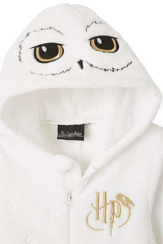Mono de pijama con capucha Harry Potter - Blanco
