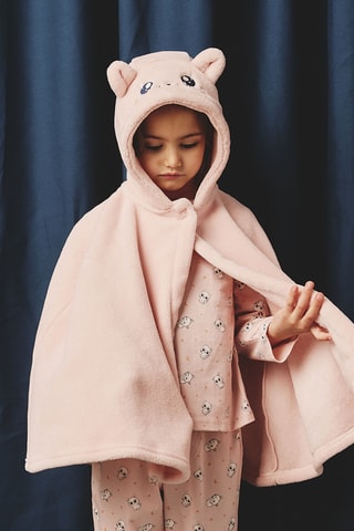 Pijama de 3 piezas de terciopelo - Rosa