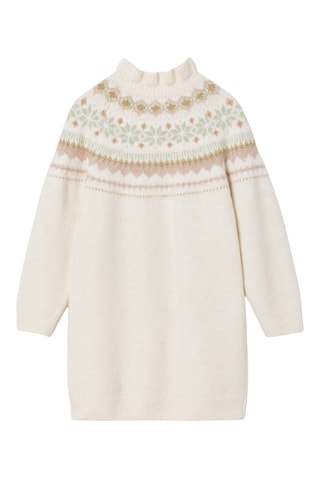 Vestido jersey - Crudo