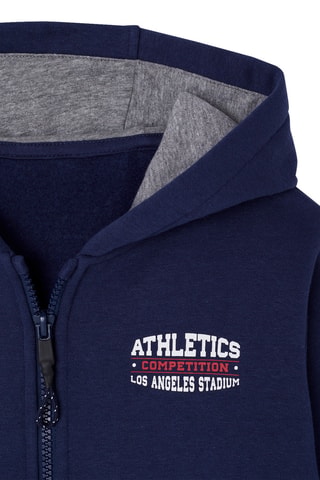 Sudadera con capucha - Azul marino