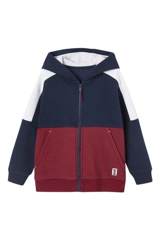 Sudadera con capucha - Burdeos