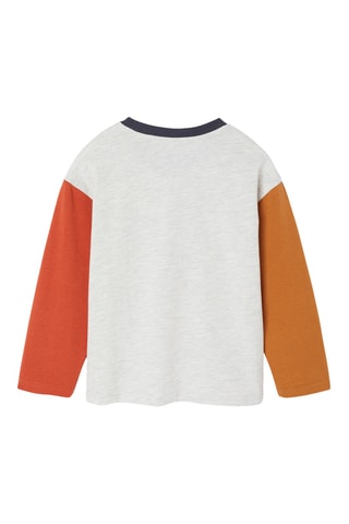 Camiseta - Blanco jaspeado