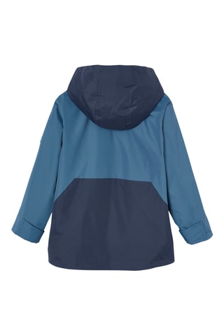 Parka con capucha 2 en 1 - Azul