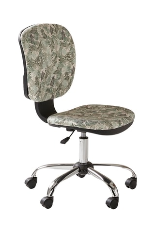 Silla de escritorio con ruedas - Verde oliva