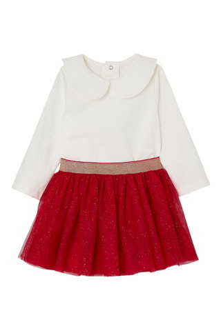 Camiseta y falda - Rojo