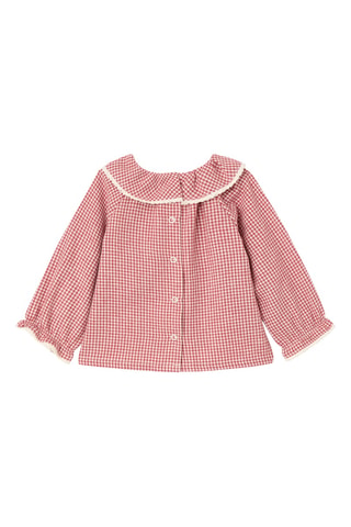 Blusa - Rojo y crudo