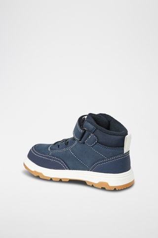 Zapatillas altas forradas - Azul marino