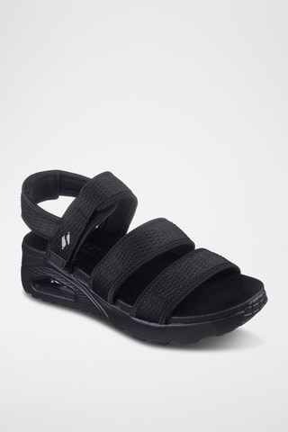 Sandales compensées - Noir