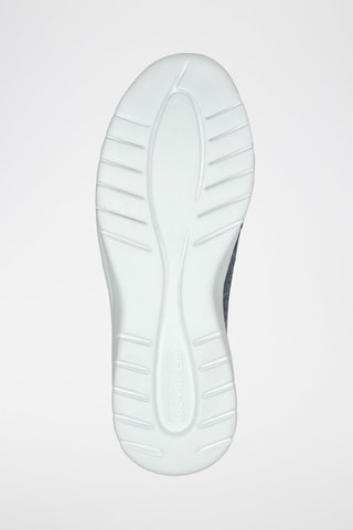 Chaussures bateau en lin - Bleu