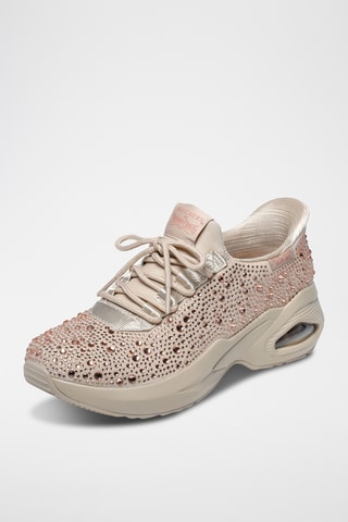 Baskets compensées - Beige