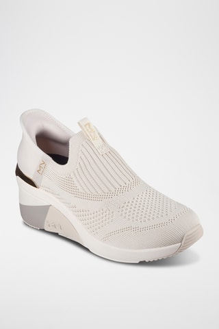 Baskets compensées - Beige
