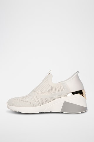 Baskets compensées - Beige