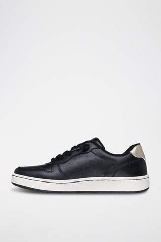 Baskets en cuir - Noir