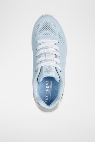 Baskets compensées - Bleu clair