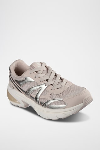 Baskets compensées - Beige