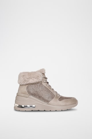 Baskets montantes - Beige