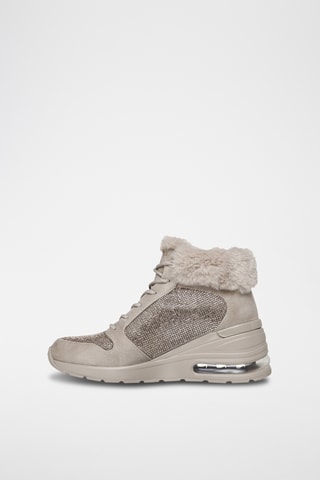 Baskets montantes - Beige