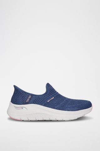 Baskets compensées - Bleu