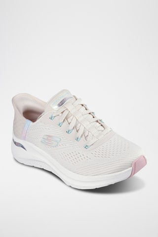 Baskets compensées - Beige