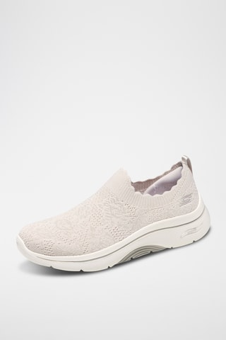Baskets compensées - Beige