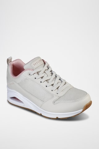 Sneakers compensées - Beige