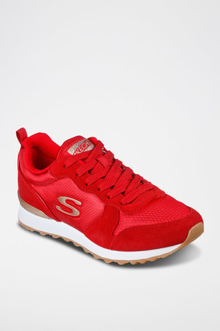 Baskets en nubuck OG 85 Rouge