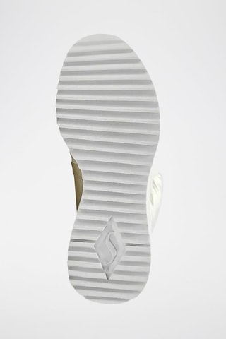 Baskets montantes plateformes - Ecru